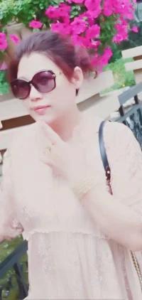 分享一个大奶美女 第1张